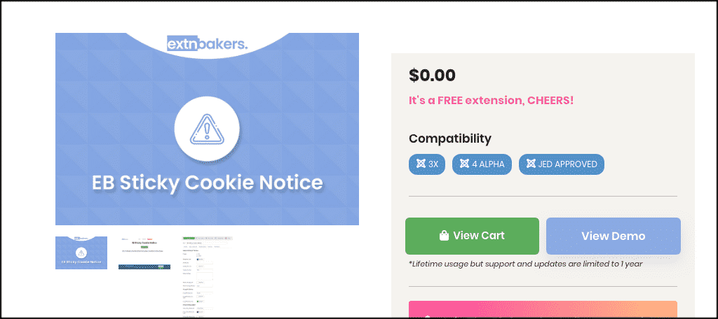 EU Cookie Law GDPR (Banner + Blocker) - Update 2023 - Prestashop Module