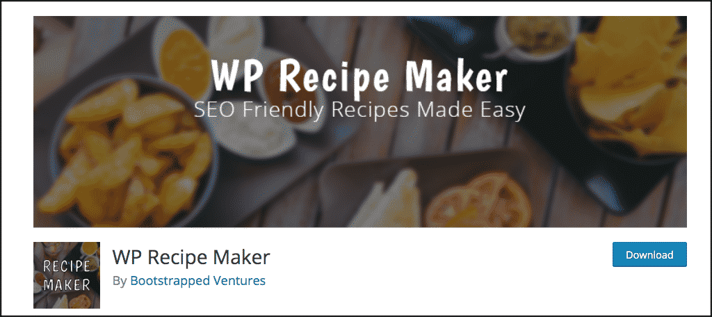 WP Recipe maker plugin for mom blogs