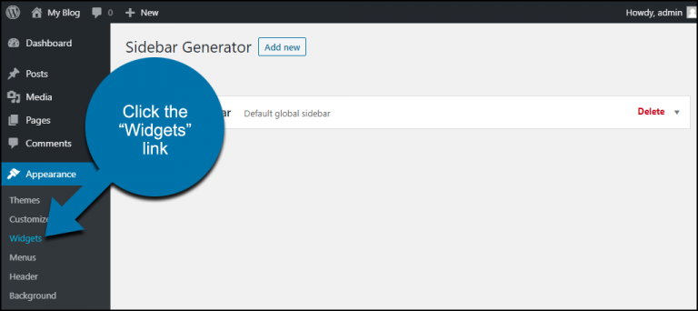How to Add a Custom Sidebar to Any WordPress Theme - GreenGeeks