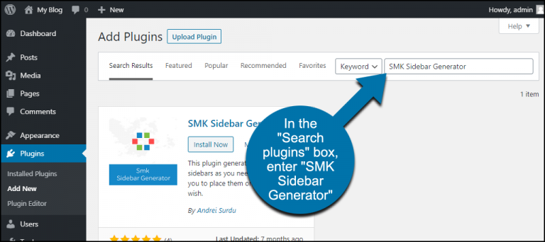 How to Add a Custom Sidebar to Any WordPress Theme - GreenGeeks