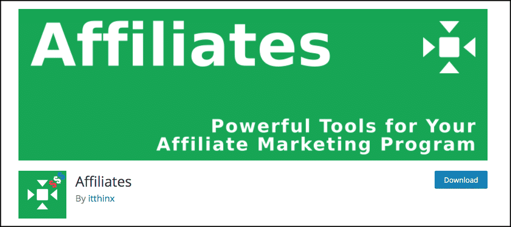 Affiliates plugin