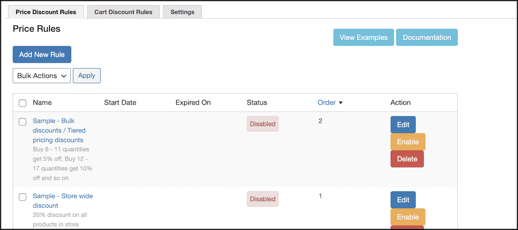 Add New discount rule in woocommerce