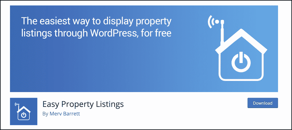 Easy property listings for real estate blog