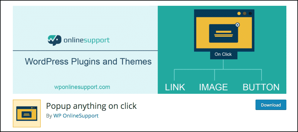 Popup Anything on Click plugin