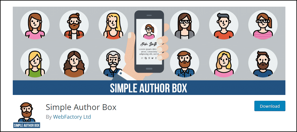 Simple Author Box