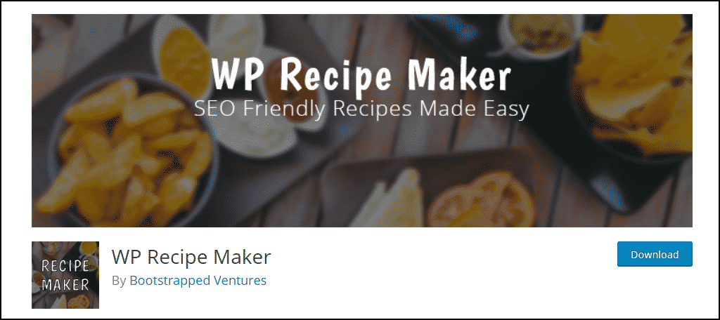 WP Recipe Maker