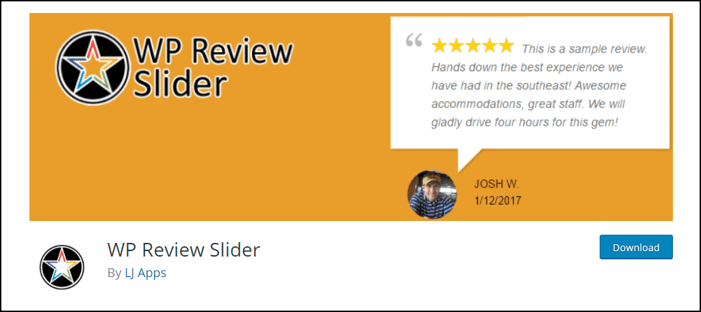 WP Review Slider