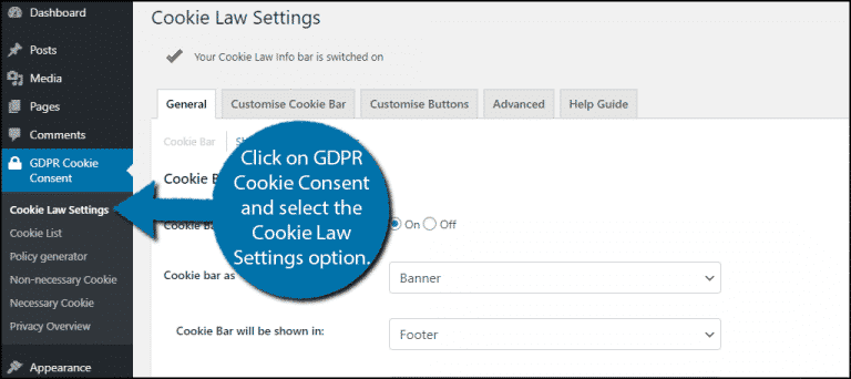 How to Add the GDPR Cookie Consent Plugin for WordPress - GreenGeeks