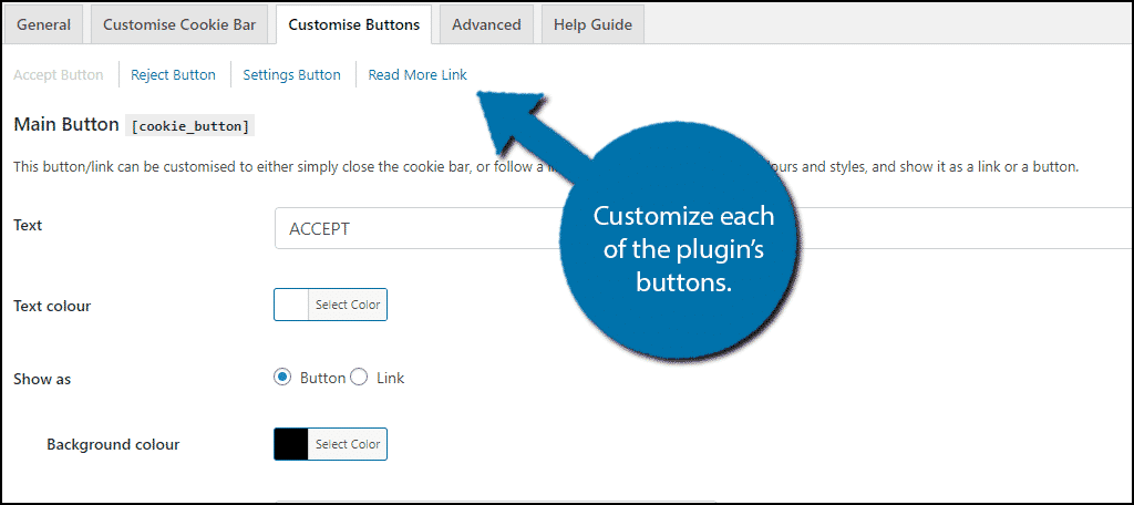 Button Options