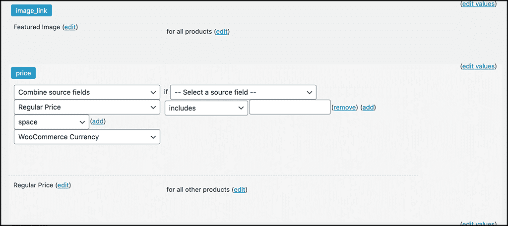 Source fields