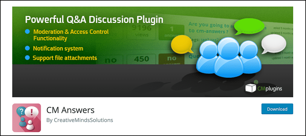 CM Answers plugin