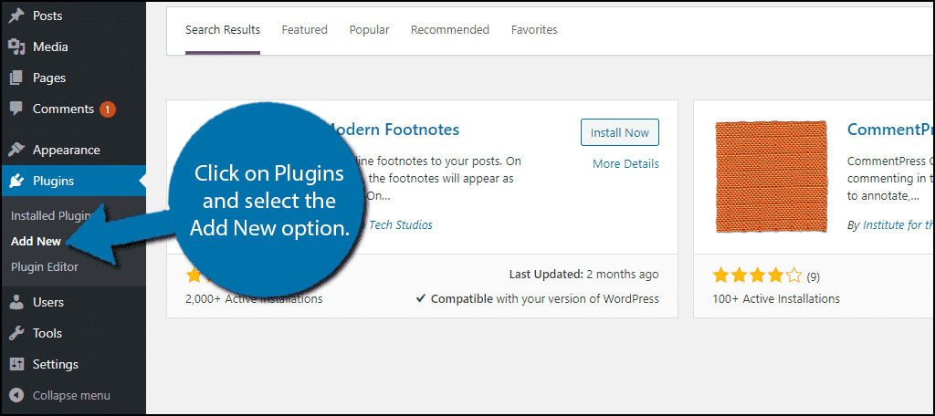 how to add footnote plugin in wordpress