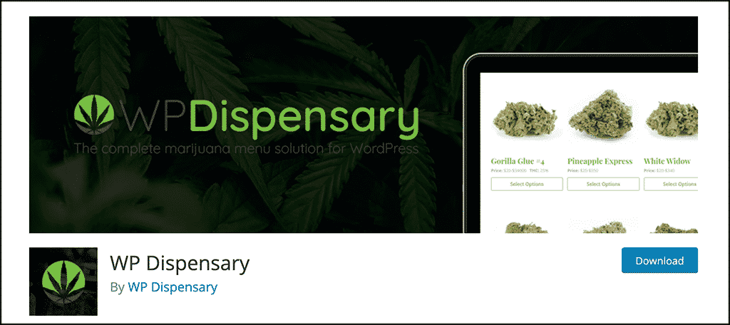 WP Dispensary plugin