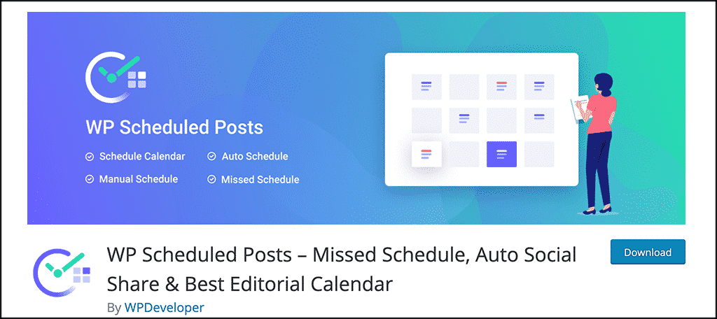 WP Scheduled Posts