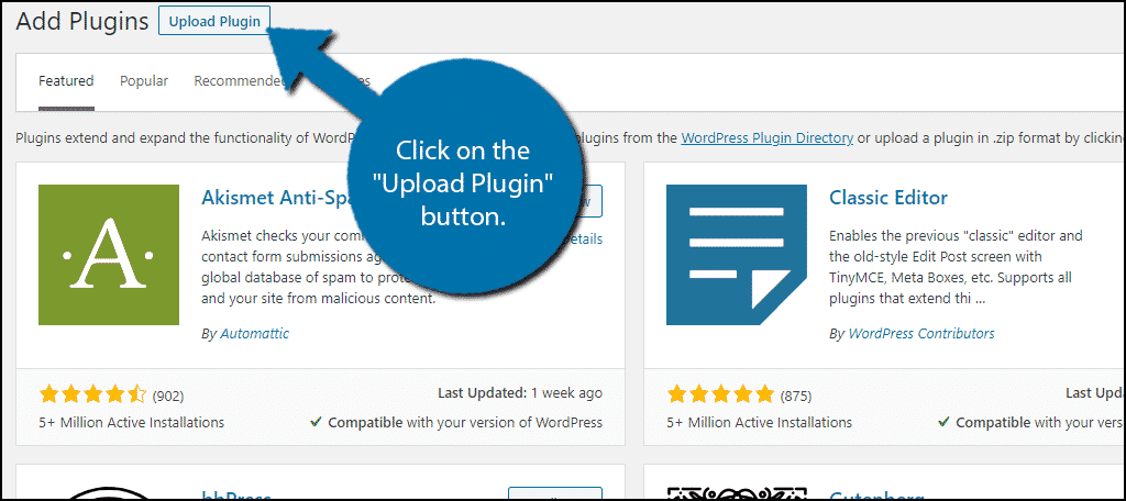 Upload Plugin