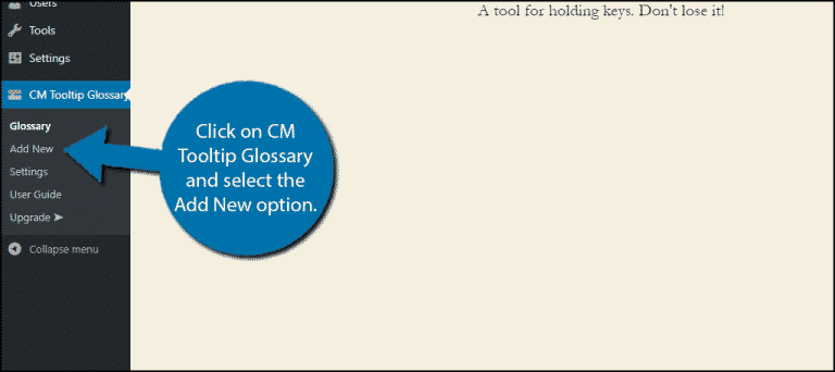 How to Easily Create a Tooltip Glossary in WordPress - GreenGeeks