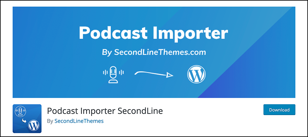 Podcast Importer Plugin