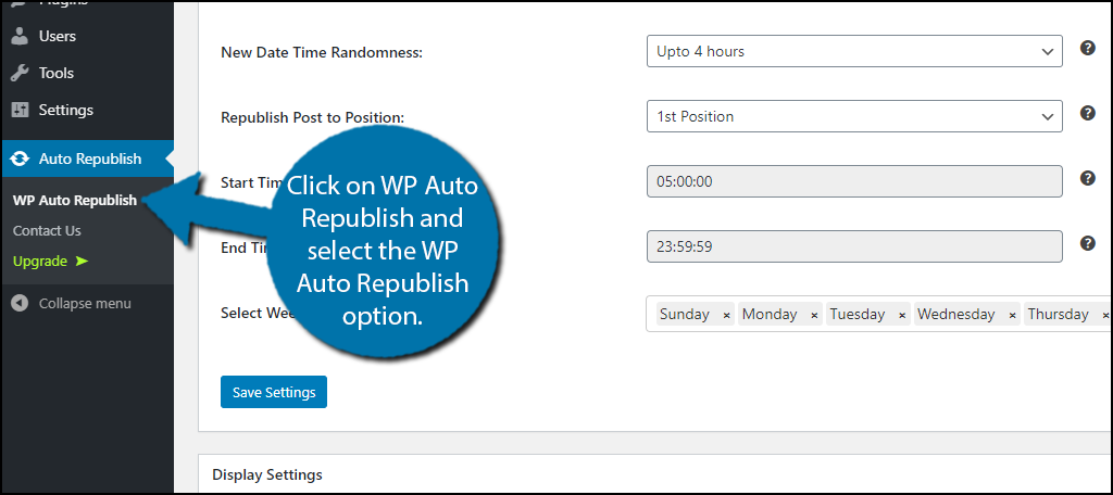 WP Auto Republish