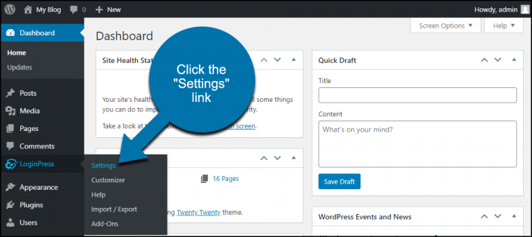 How to Use LoginPress to Customize the WordPress Login Page - GreenGeeks