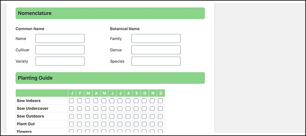 Add more plant profile options