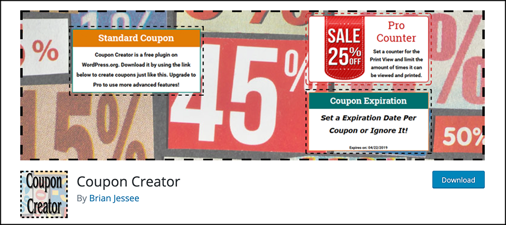 Coupon Creator plugin