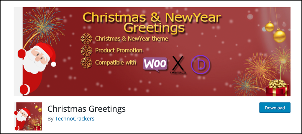 Christmas Greeting Plugin