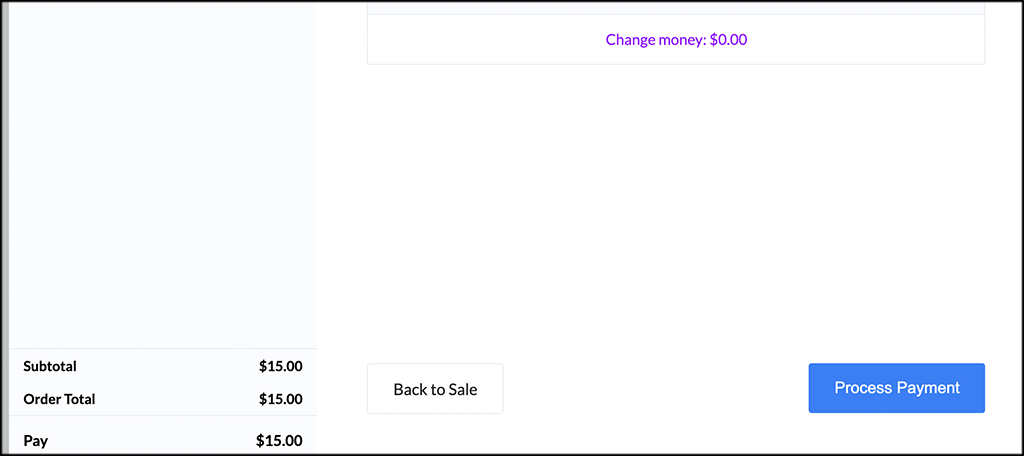 Process Payment