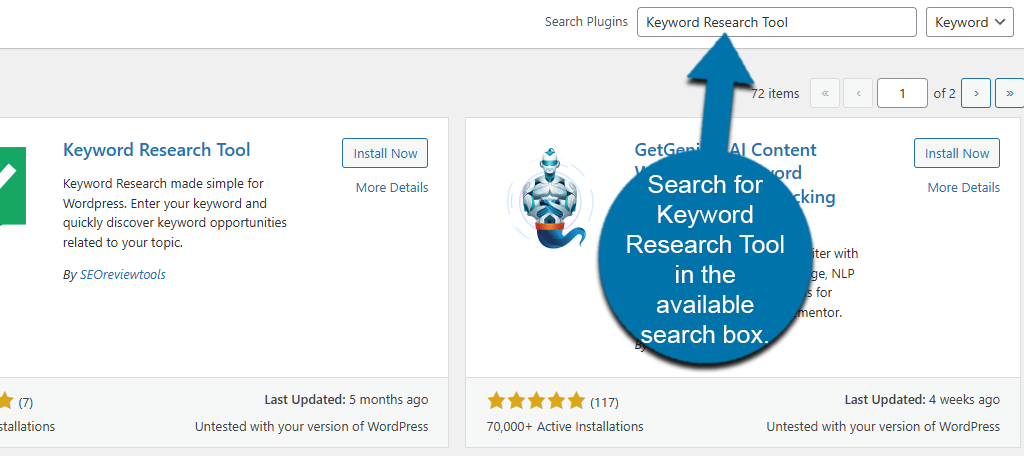 Keyword Research Tool