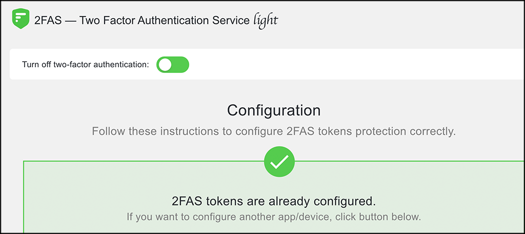 two-factor authentication in wordpress enabled