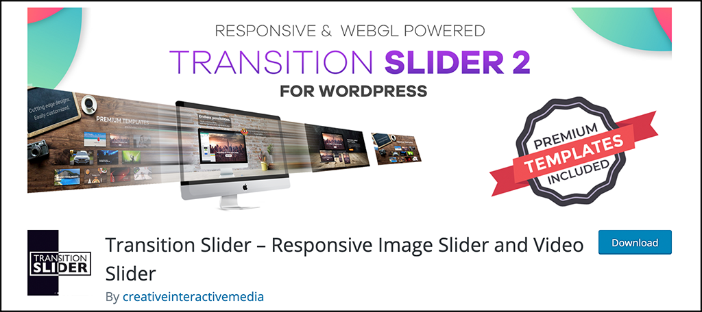 Transition Slider plugin