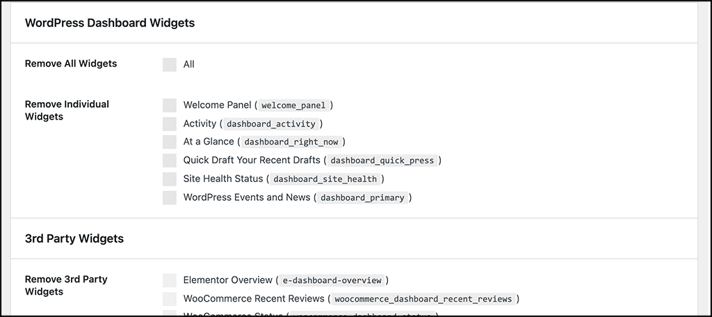 Configure plugins settings