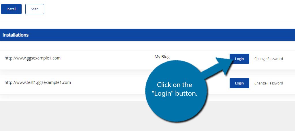 Login Button