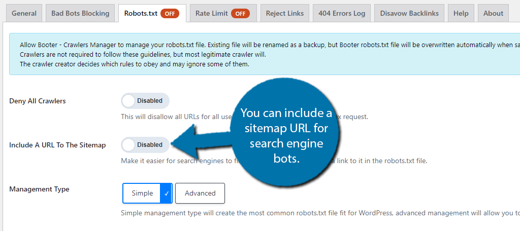 Robots txt