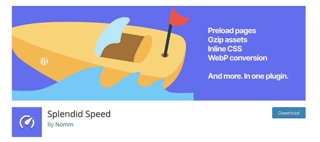 Плагин Splendid Speed ​​Gzip