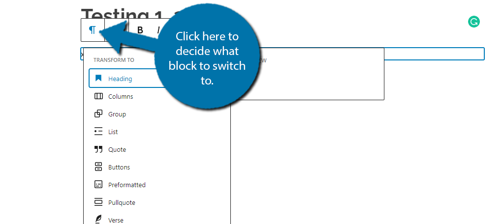 Switch Block Types