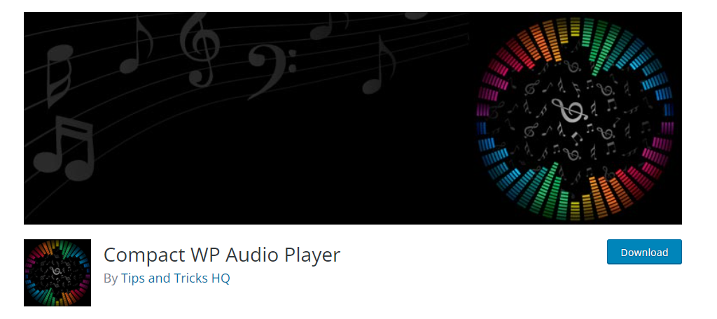 Compact WP Audio Player