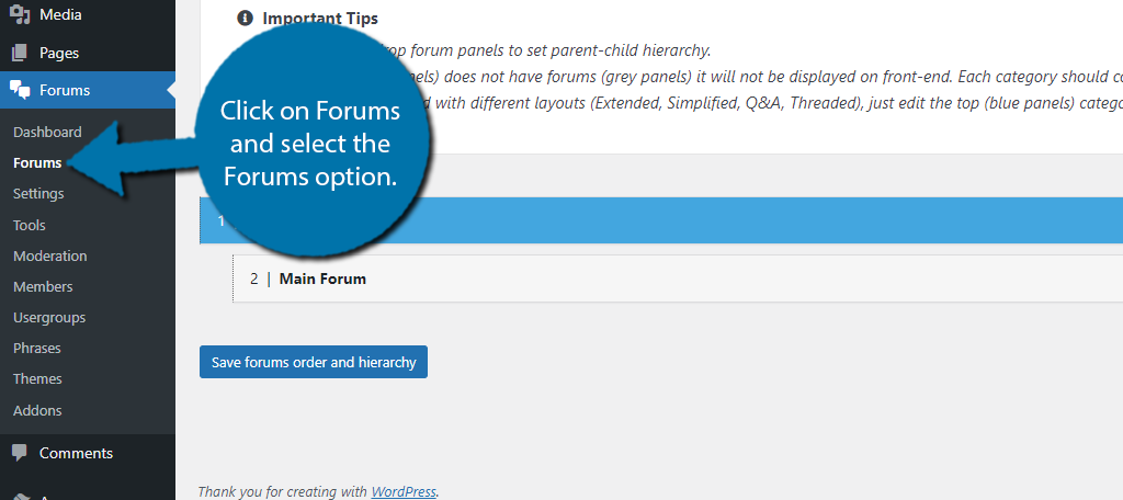 Forums