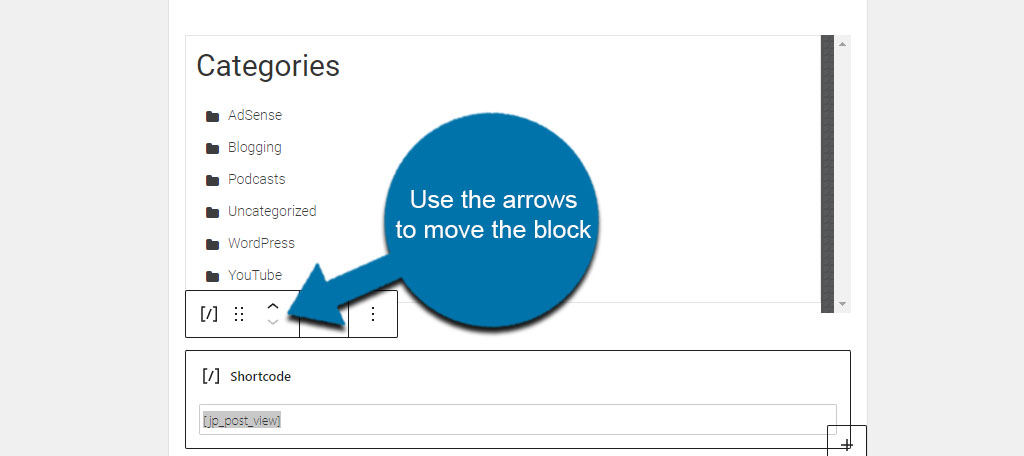 Move Widget Block