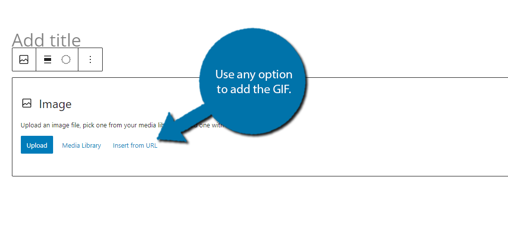 How to Add a Gif to WordPress