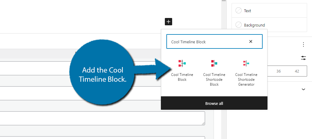 Add the Cool Timeline Block to Your WordPress website