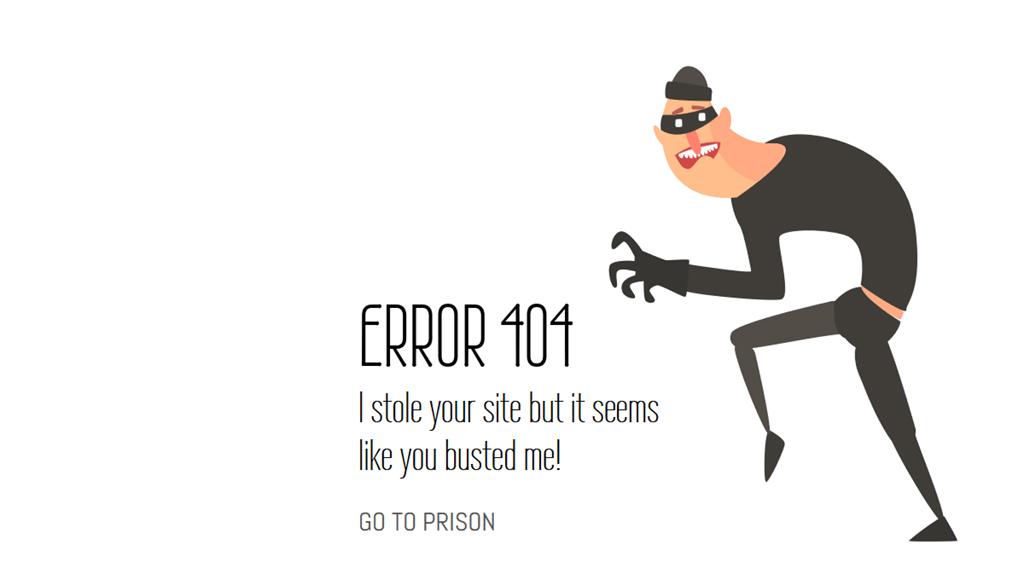 Custom 404 Page