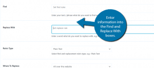 How to Search and Replace Text in WordPress - GreenGeeks