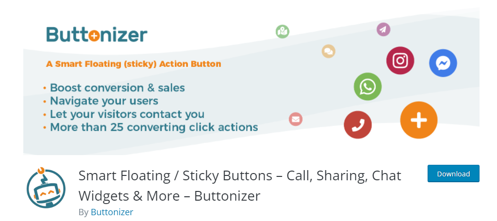 Smart Floating/sticky Buttons