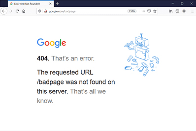 WordPress 404 Error Page