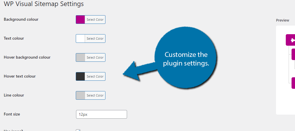 Configure the plugin