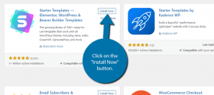 How to Use Starter Templates in WordPress to Build What You Need ...