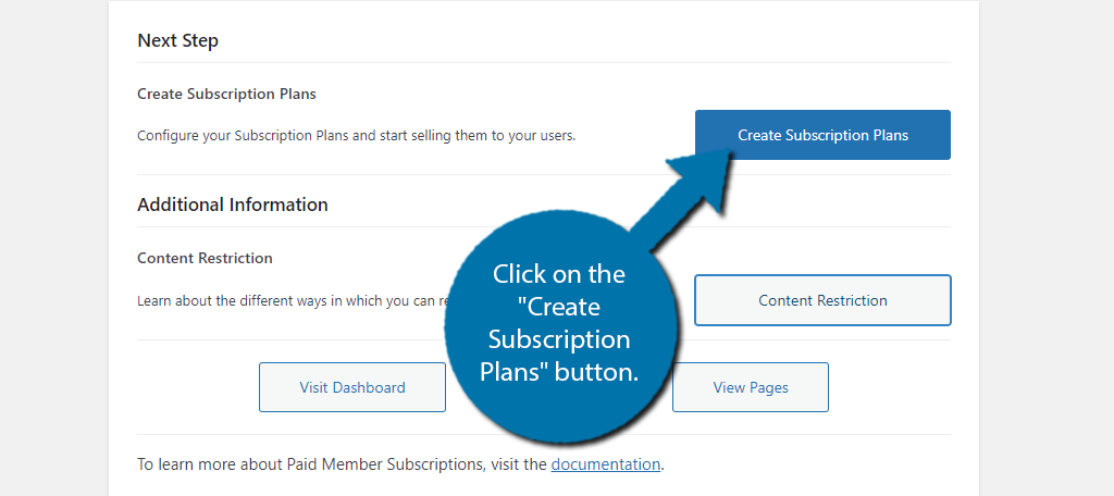 Create Subscription Plans