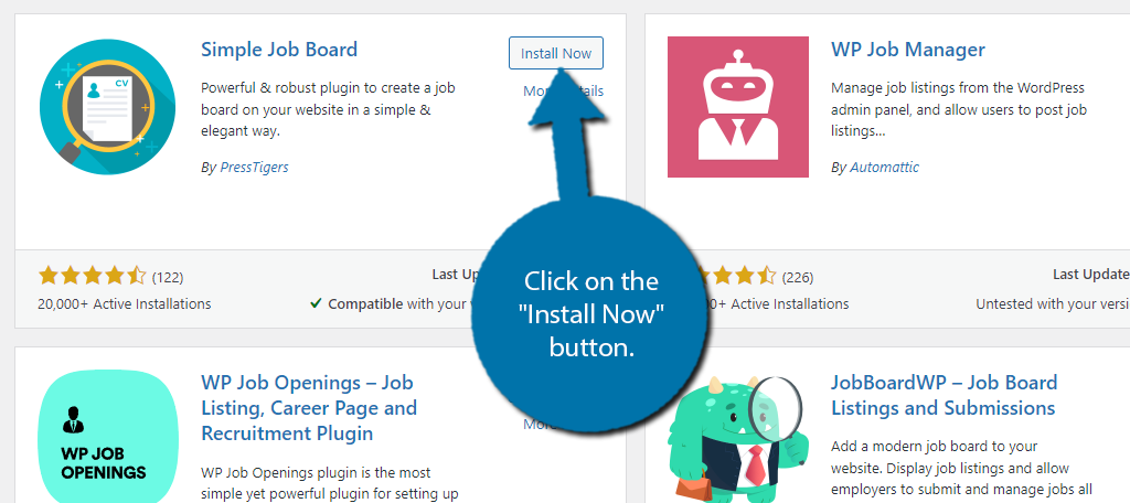 Install Simple Job Board