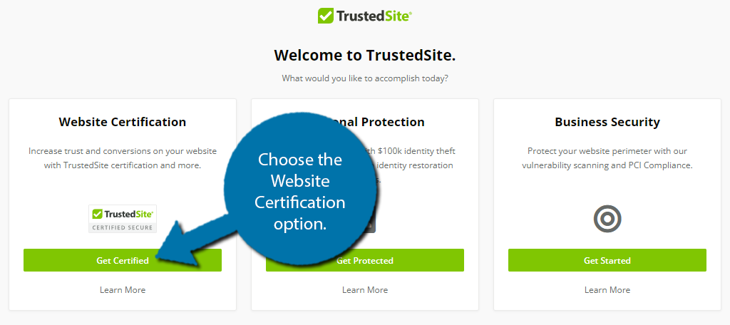 Website Certification