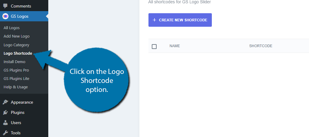 Click on the Logo Shortcode to show off your sponsorships in WordPress